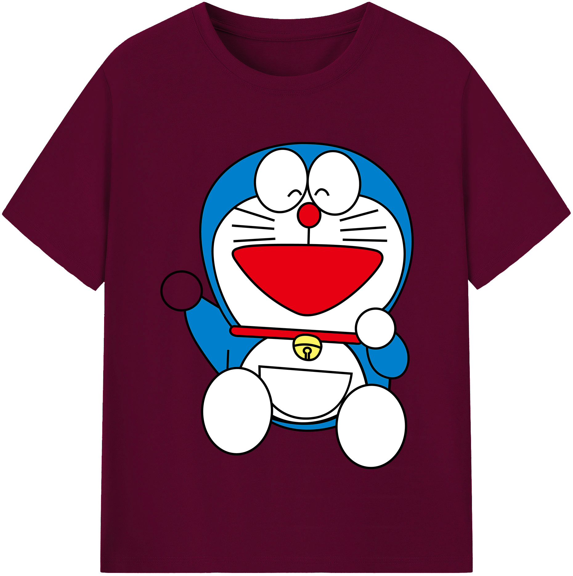 （画像用） ドラえもん Doraemon レディースカジュアルプリントTシャツ（綿100％）